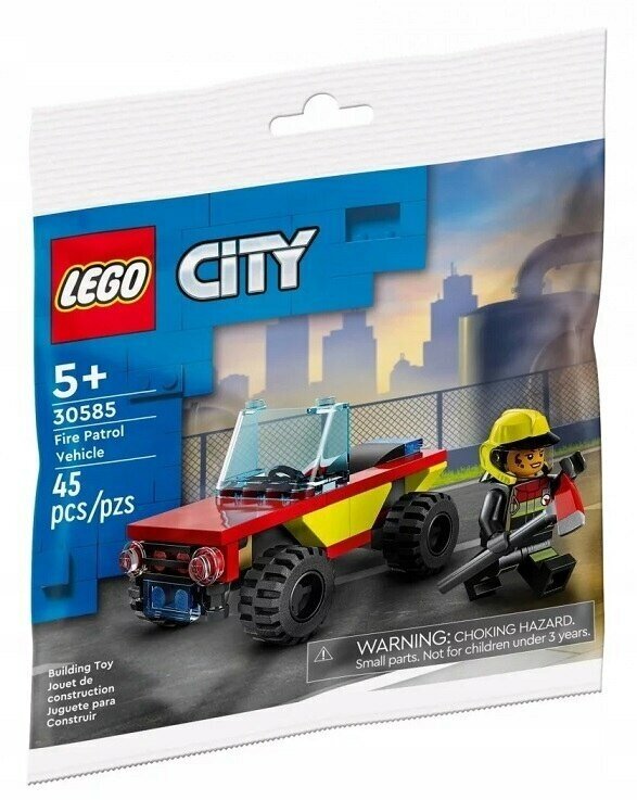 Конструктор Lego 30585 Автомобиль пожарной охраны 45 дет.