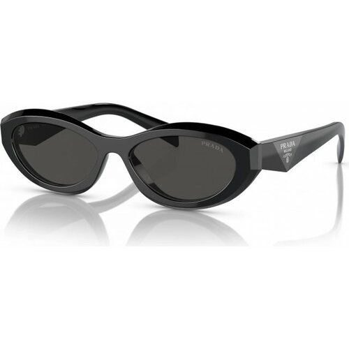 Солнцезащитные очки Prada PR 26ZS 16K08Z, черный, серый солнцезащитные очки prada prada pr 58ws 1ab5z1 pr 58ws 1ab5z1 черный