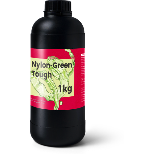 Phrozen Фотополимер Phrozen Nylon Green Tough, зеленый (1 кг) фотополимер phrozen onyx impact высококачественная ударопрочная черный 1 кг