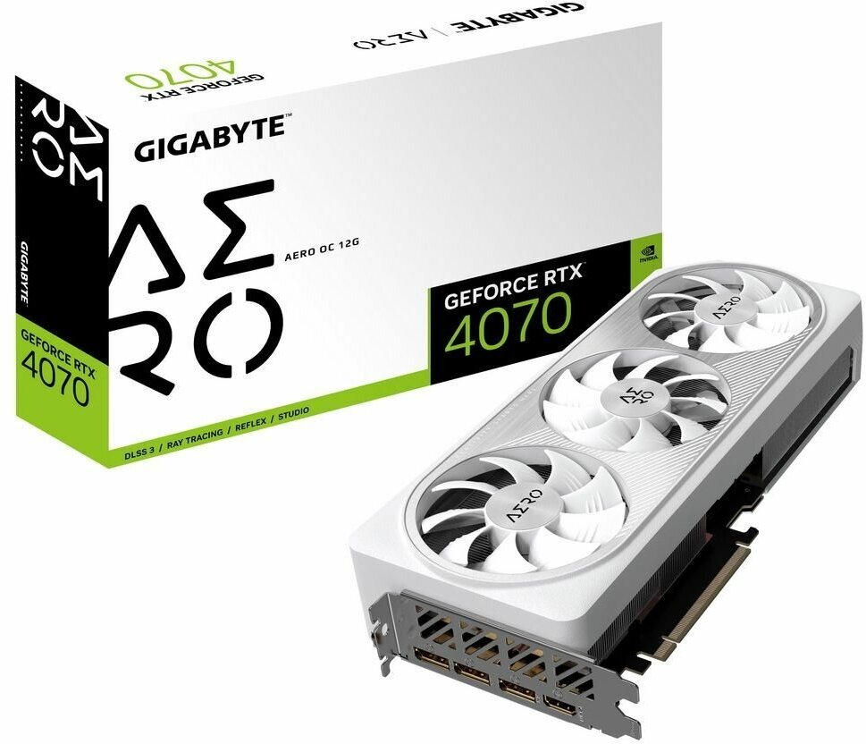 Видеокарта Gigabyte RTX4070 AERO OC 12GB