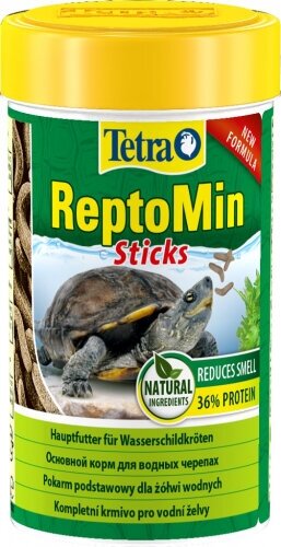 Корм основной для водных черепах Tetra ReptoMin Sticks 100 мл.