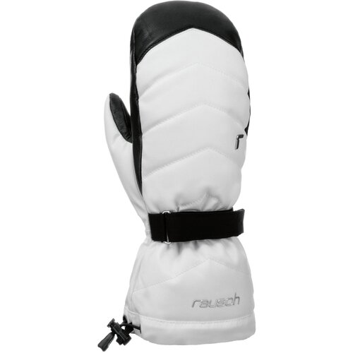 фото Варежки горнолыжные reusch nadia r-tex xt mitten white/black (inch (дюйм):7,5)