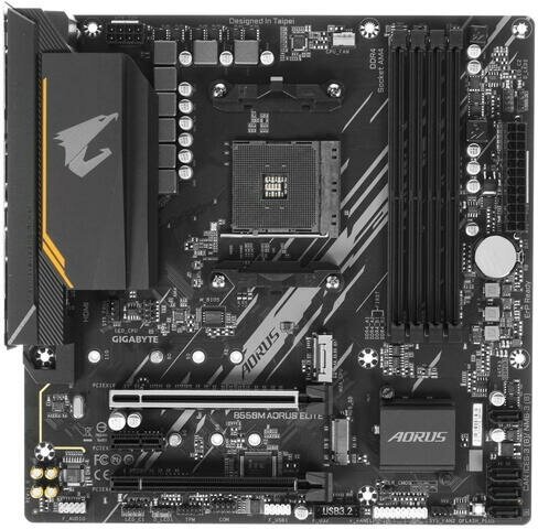 Материнская плата GIGABYTE B550M AORUS ELITE