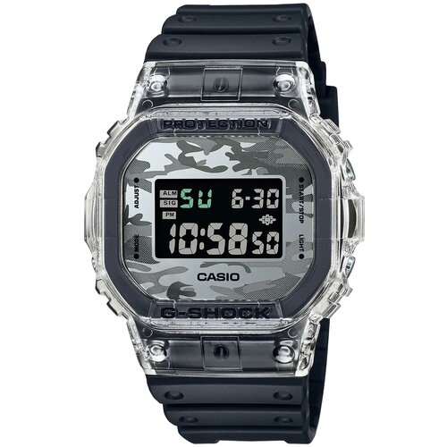 Японские наручные часы Casio G-SHOCK DW-5600SKC-1E с хронографом