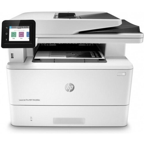 МФУ HP лазерный LaserJet Pro M428fdn (W1A32A/XW1A29A#B19) A4 Duplex Net белый/черный