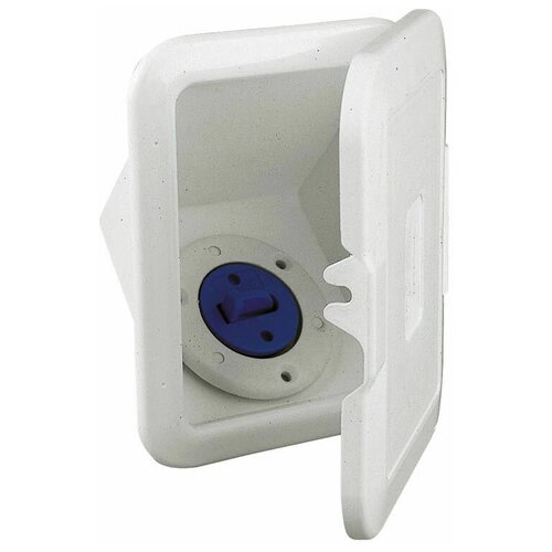 фото Nuova rade горловина заливная для бензина в боксе под шланг 38 мм с крышкой, пластик