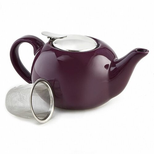 Ф19-011R Заварочный чайник с фильтром : 750мл, фиолетовый (24)