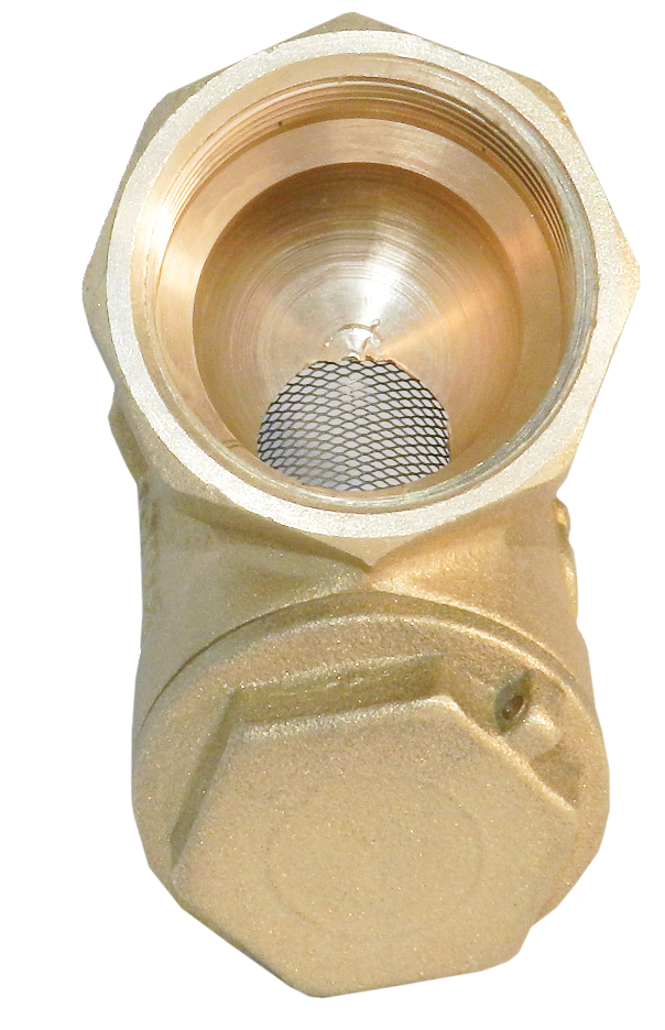 Фильтр косой для воды, 1/2", Г-Г, латунь, внутр рез, ProFactor - фотография № 3