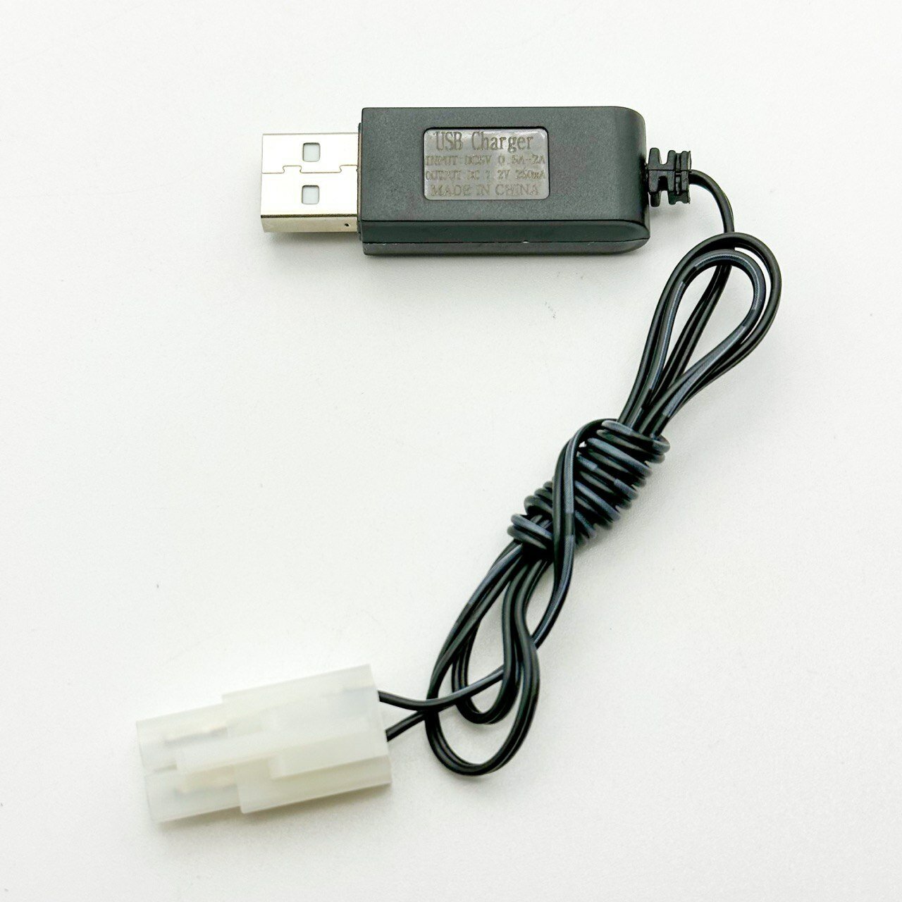 USB зарядное устройство для Ni-Cd и Ni-Mh аккумуляторов 72V с разъемом Tamiya KET-2P кабель питания 72В тамия КЕТ-2Р