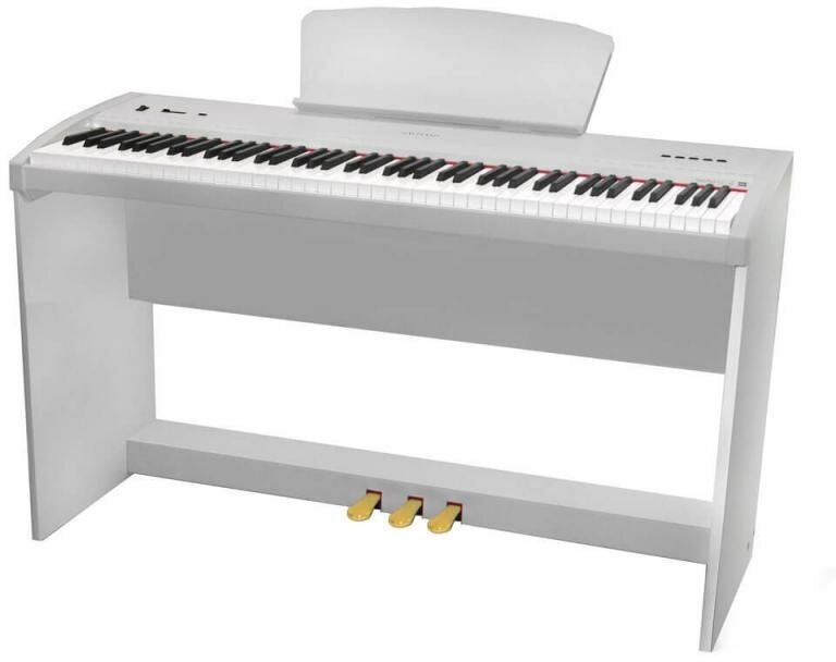 Sai Piano P-9BT-WH Пианино цифровое, 88 клавиш, молоточковая механика, 8+130 тембров, 64 голосая полифония, хорус, реверберация