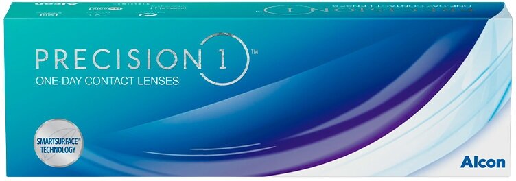 Контактные линзы Precision 1 (Alcon) D 14.2, 30 шт., R 8,3, D -7