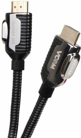 Кабель интерфейсный HDMI VCOM 19M/M,ver. 2.1, 8K/60Hz 3m - фото №6