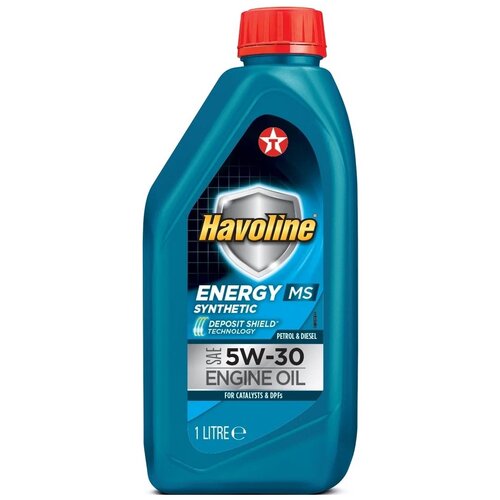 Синтетическое моторное масло TEXACO Havoline Energy MS 5W-30, 1 л