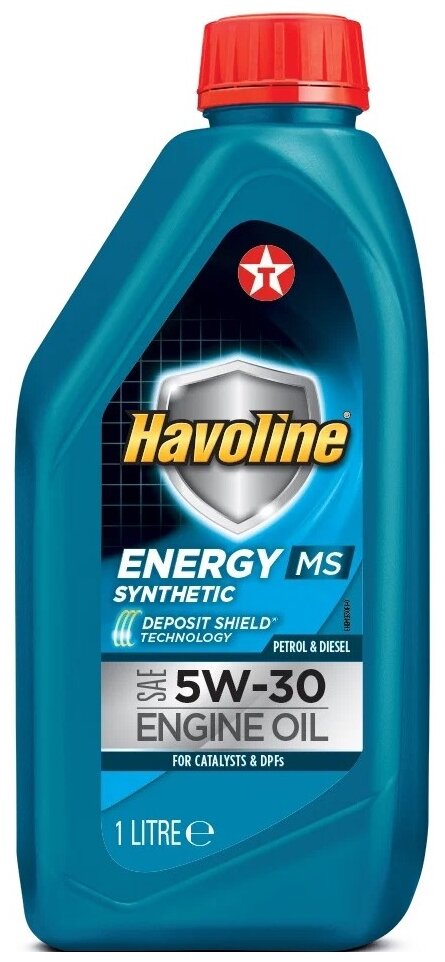 Моторное масло TEXACO Havoline Energy MS 5W-30 1л.