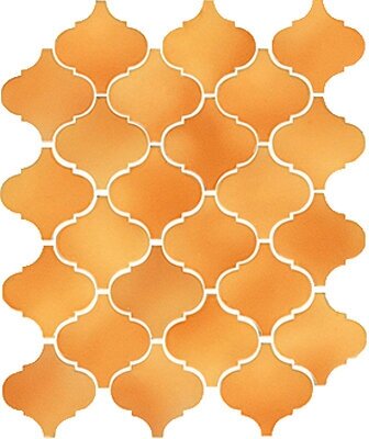 Настенная плитка Kerama Marazzi Арабески 30х26 см Желтая 65009 (0.59 м2)