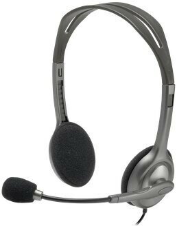 Компьютерная гарнитура Logitech Headset H110 black (981-000472)