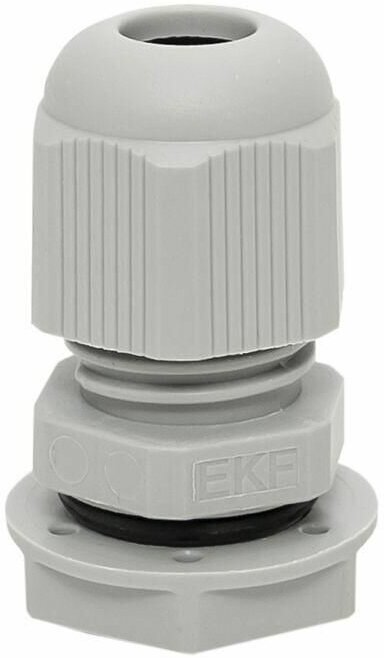 Сальник PG9 IP54 d отв. 15мм/d провод. 4-8мм PROxima EKF plc-pg-9-r - фотография № 2