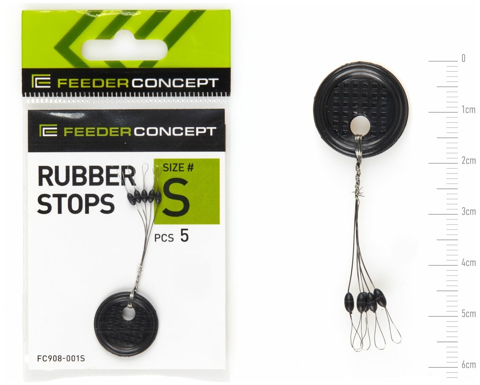 Стопоры резиновые Feeder Concept RUBBER STOPS р.001S 5шт.