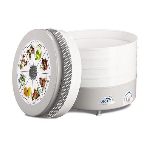 Электросушилка для овощей ротор Дива СШ-007 с 5 прозрачными решетками в цветной упаковке 580000₽