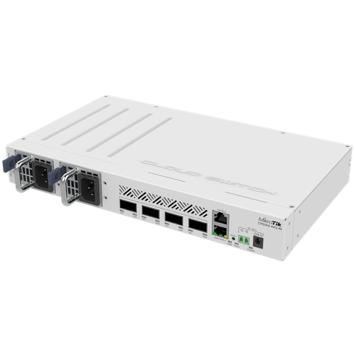 MikroTik CRS504-4XQ-IN коммутатор mikrotik crs310 8g 2s in управляемый 8 2 порта оригинал