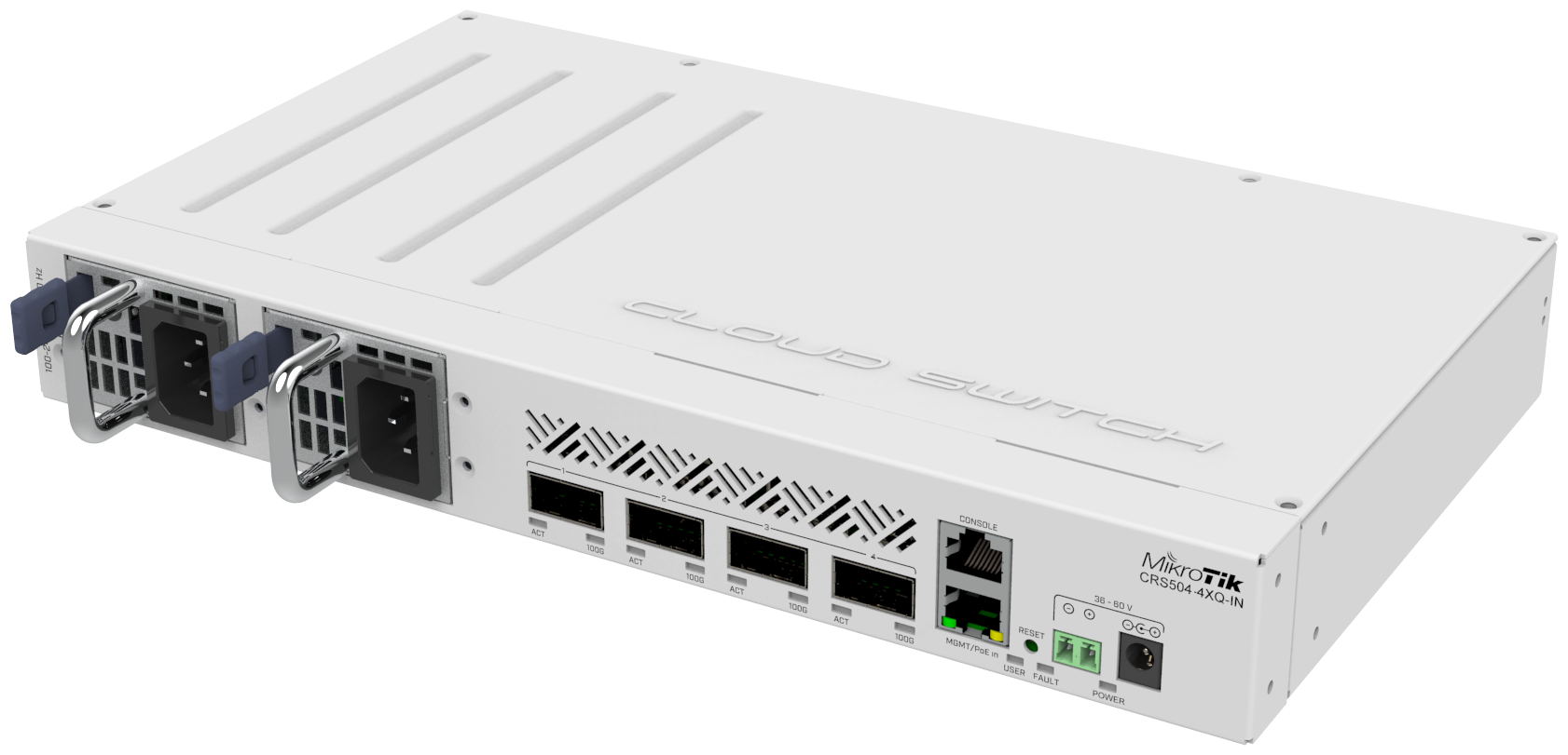 CRS504-4XQ-IN Коммутатор MikroTik CRS504-4XQ-IN