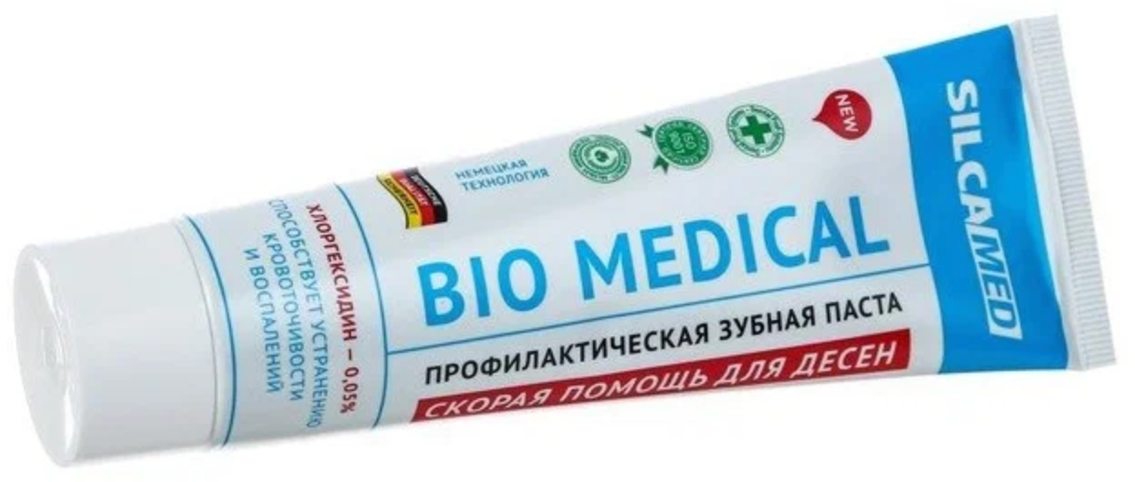 СилкаМед / SilcaMed Professional Pharm - Зубная паста профилактическая Bio Medical 130 г