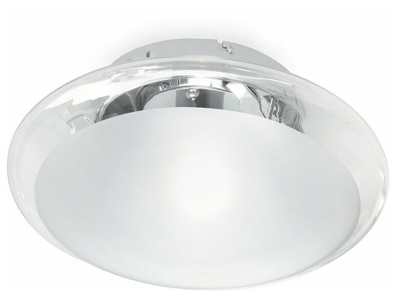 Светильник потолочный Ideal lux Smarties PL1 D33 макс.60Вт Е27 IP20 230В Пескоструйное Металл 035543 - фотография № 1
