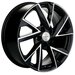 Колесный диск Khomen Wheels KHW1714 7,0x17/5x114,3 ET40 D66,1 Black-FP