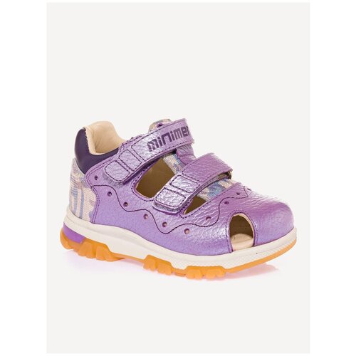 фото Сандалии minimen, ж цвет лиловый, размер 24