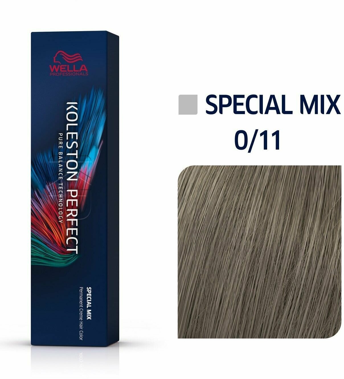 Wella Professionals Koleston Perfect Стойкая краска для волос 0/11 Пепельный интенсивный, 60 мл