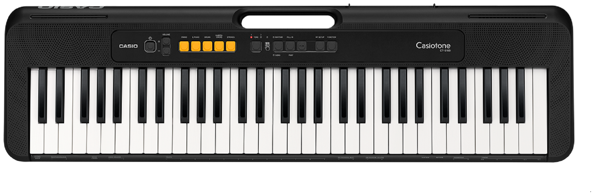 CASIO CT-S100 - Синтезатор, 61 клавиша, без адаптера