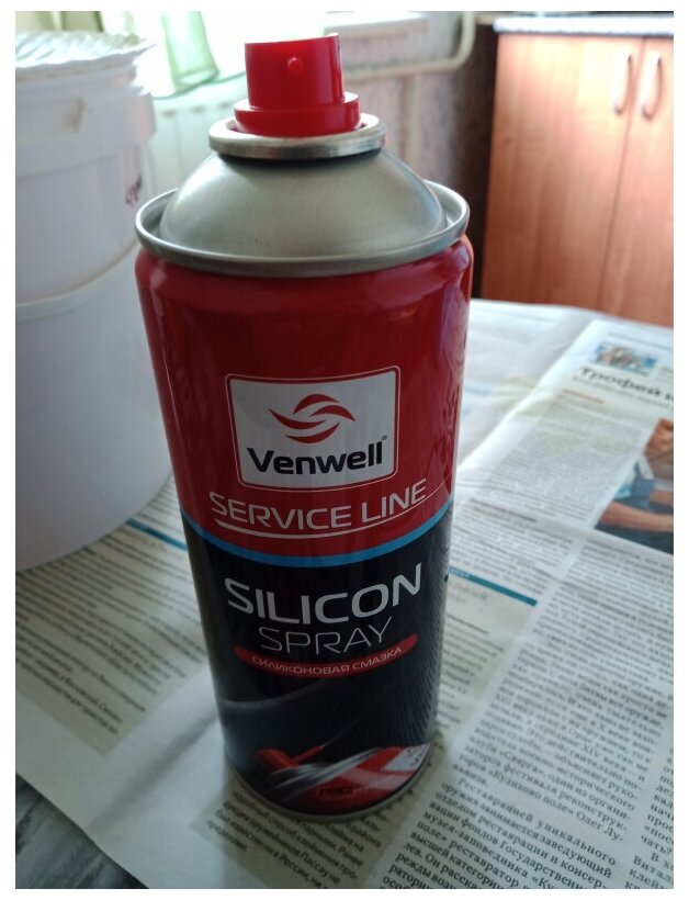 Смазка Venwell силиконовая аэрозольная Silicon Spray