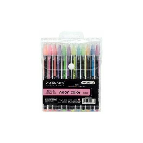 Набор гелевых ручек пастельных 12 цветов 