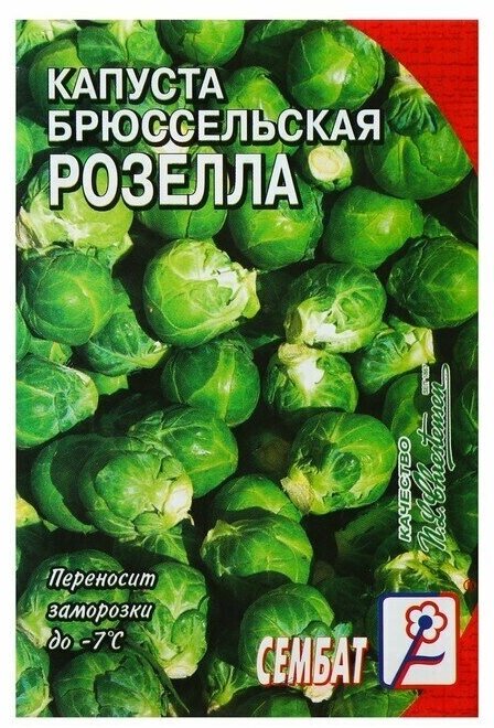 Семена Капуста брюссельская Розелла 04 г 11 упаковок