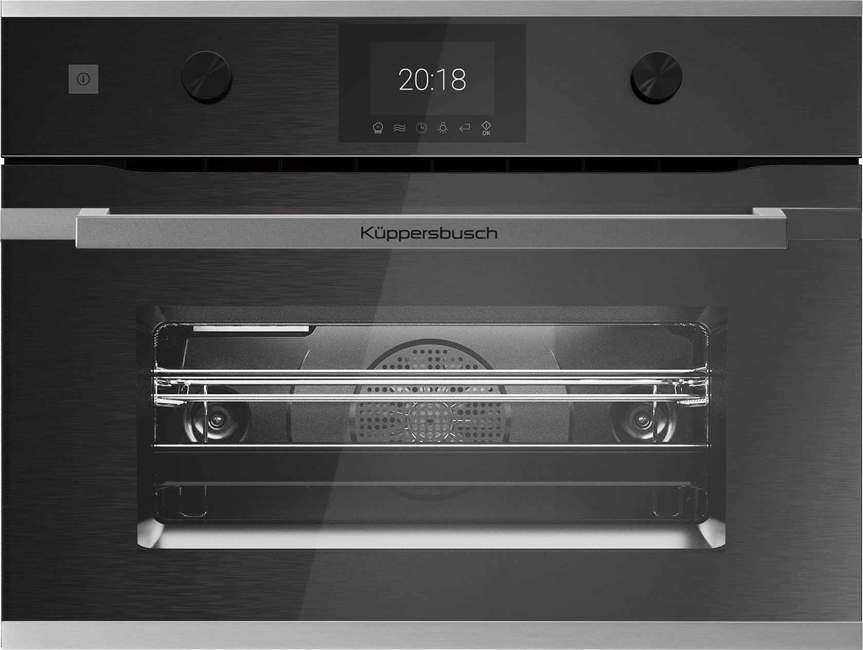 Компактный духовой шкаф с микроволнами Kuppersbusch CBM 6350.0 GPH 1 Stainless Steel