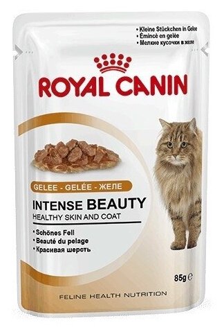 Влажный корм royal canin желе hair & skin 85г - фотография № 10