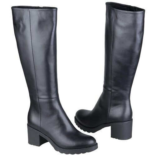 фото Женские зимние сапоги черного цвета mara coppi mc-1770/tos/ia nero bar+koc