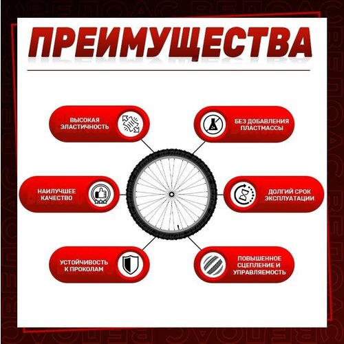 Покрышка для велосипеда DYRRO 24х2.35