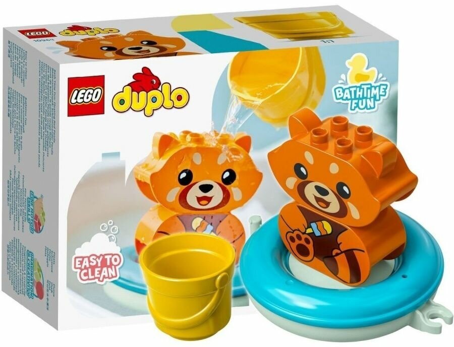 Конструктор Lego Duplo «Приключения в ванной: Красная панда на плоту», 10964, 5 деталей - фотография № 11