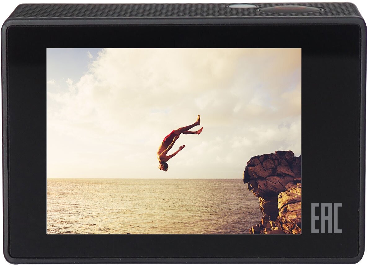 Экшн-камера Digma DiCam 240 черный — фото 1