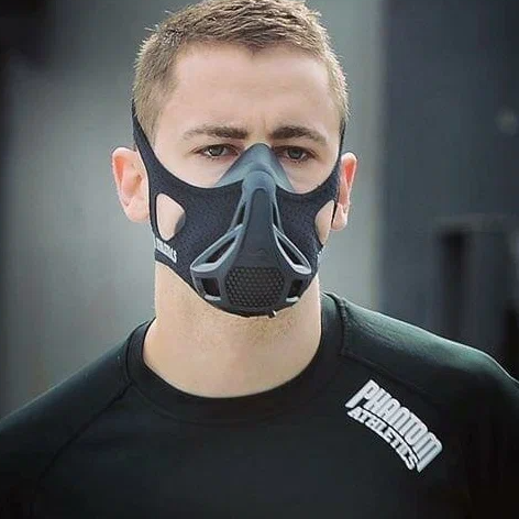 Тренировочная маска для бега фантом / Training mask Phantom athletics / Размер M