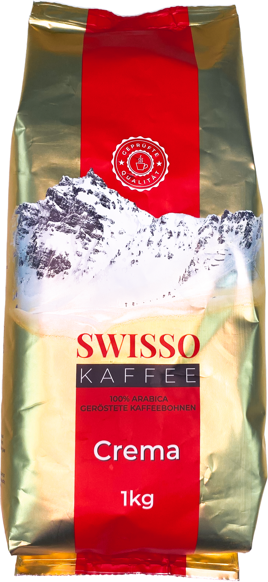 Кофе в зернах Swisso Kaffee Crema 1 кг - фотография № 3