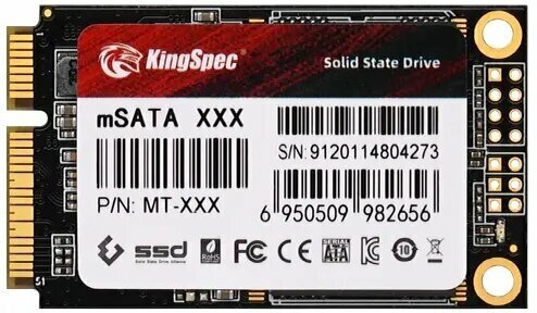 Накопитель Kingspec SSD mSATA MT 128GB SATA-III 3D NAND (MT-128)