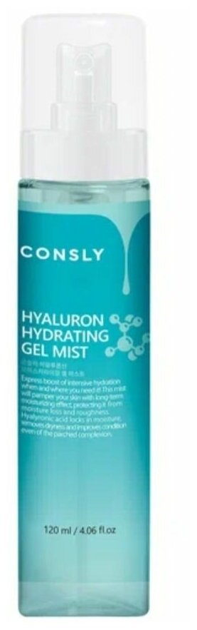 Гель-мист с гиалуроновой кислотой - Hyaluronic acid hydrating gel mist, 120мл