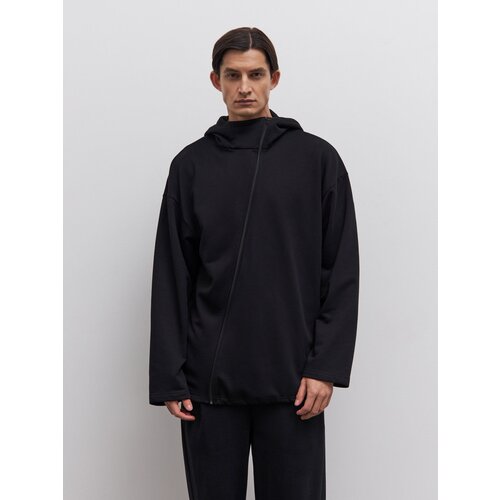 фото Gate31 худи гонконг с асимметричной молнией (черный-xl)