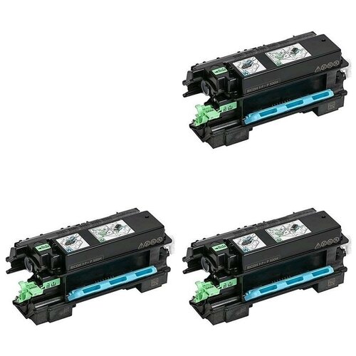 Ricoh Картриджи комплектом Ricoh 418447-3PK Type P 501H черный 3 упаковки [выгода 3%] 42K