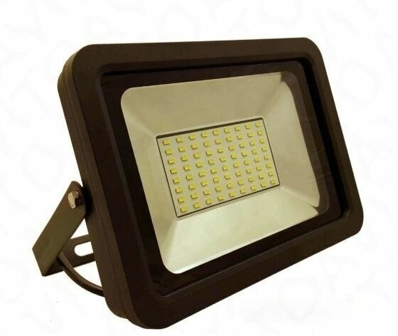 FL-LED Light-PAD 20W Grey 2700К 1700Лм 20Вт AC220-240В 98x65x30мм 130г Прожектор