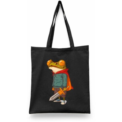 фото Сумка шоппер каждому своё, черный