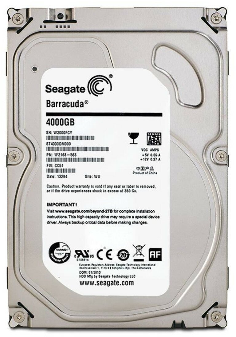 Внутренний жесткий диск Seagate ST4000DM000 4 Тб