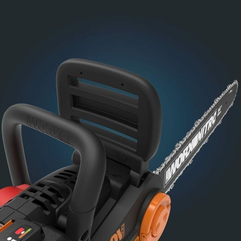 Цепная пила аккумуляторная WORX WG385E 40 см 4,0Ачх2 - фото №8